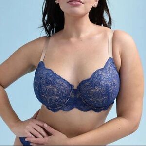 ThirdLove Navy Lace Bra